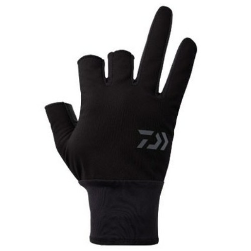 다이와 DG-8025W 방풍 벨트리스 글로브 3컷 블랙