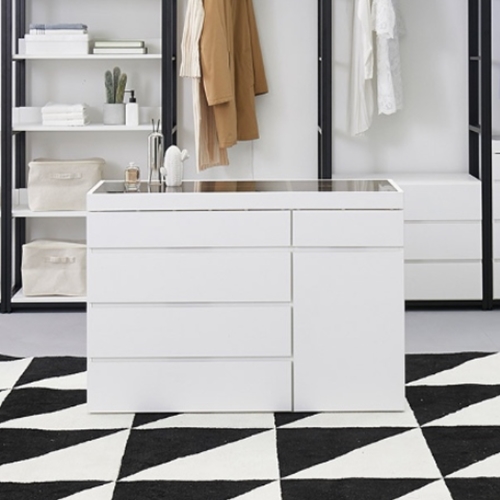 히트디자인 G582 아일랜드 서랍장 1150