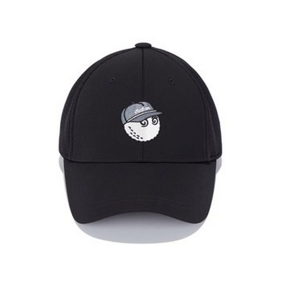 말본골프 버킷 트러커 메쉬캡 M6343PCP01BLK_이미지
