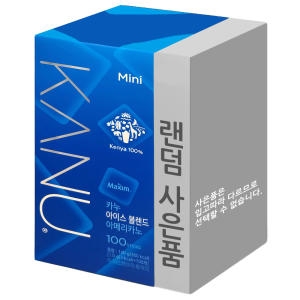 동서식품 카누 미니 아이스 블렌드 아메리카노 100개입 [1개]