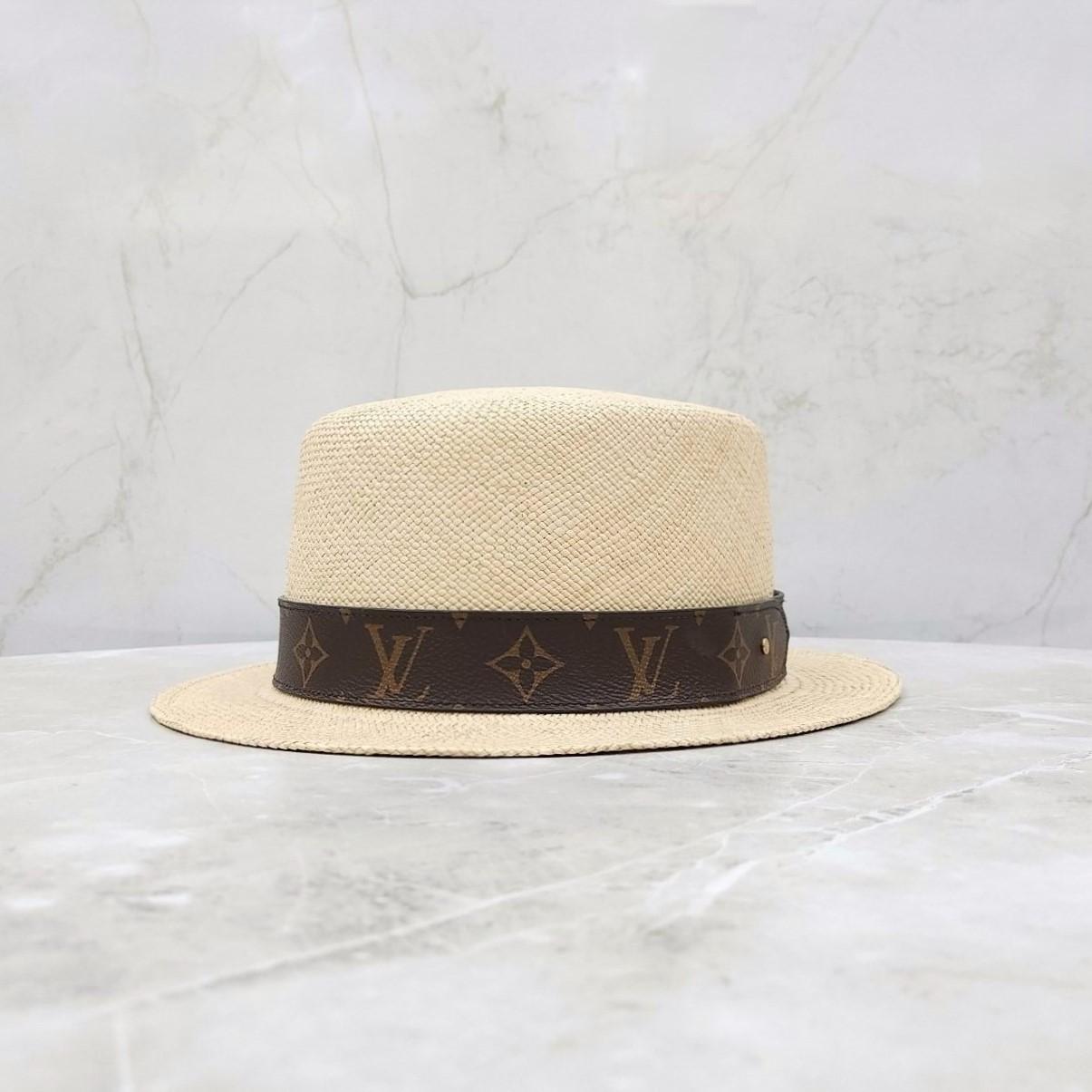 LV 모노그램 페도라 파나마 햇 60 M76254