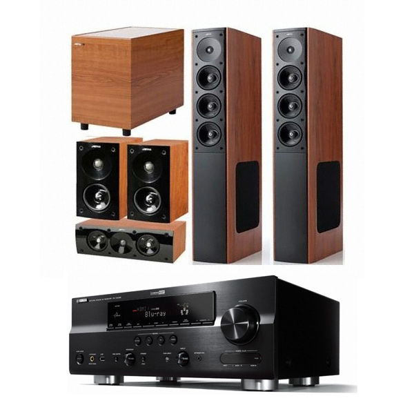 야모 S608 5.1채널 + 야마하 AV리시버 (RX-V2065)_이미지