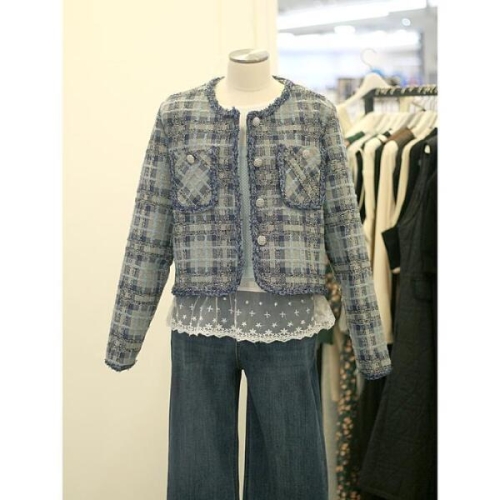 메종블랑쉬 셀러허브 세이브존03 르피타 로르미 트위드 자켓 AQL261UJK20_이미지