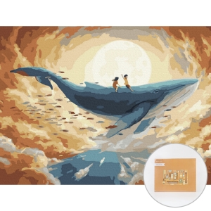 아트조이 DIY 명화그리기 30 40 cm 떠나자 고래야이미지입니다. 누르면 해당 게시물로 새창이동합니다.