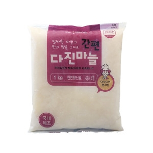  농우 간편 다진마늘 1kg 국내제조 대용량 식자재 업소용