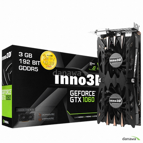 INNO3D 지포스 GTX1060 Twin D5 3GB_이미지