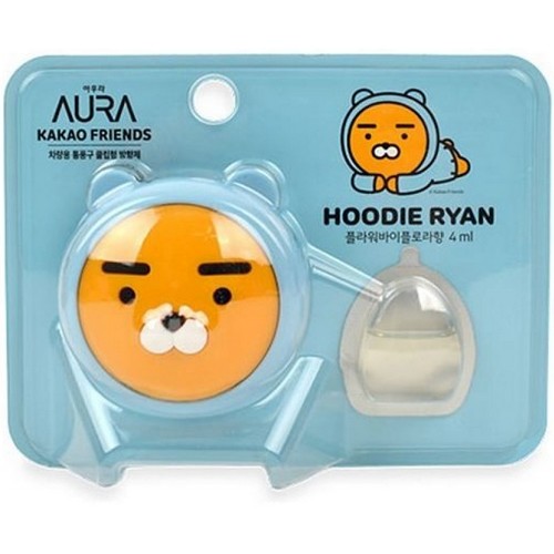 LG생활건강 아우라 카카오프렌즈 차량용 방향제 라이언페이스_이미지