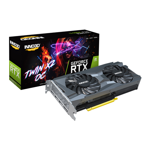 INNO3D ������ RTX 3060 Ti OC D6 8GB TWIN X2 LHR
