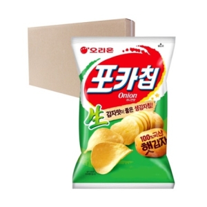 오리온 미니스낵 포카칩 어니언 30g (10개)