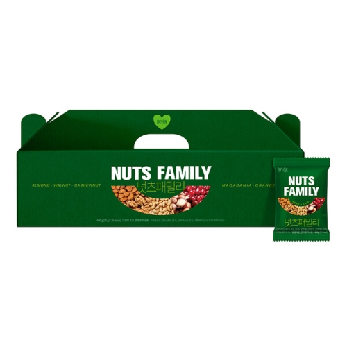 애드웰스 넛츠데이 넛츠패밀리 견과세트 20g 30개입 (1개)_이미지