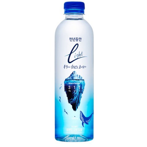 강원심층수 천년동안 라이트 500ml (40개)