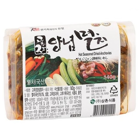 권기옥명인 고추장양념멸치 140g