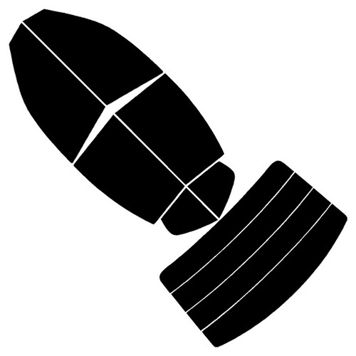 측후면 썬팅필름 쌍용 체어맨W 전용 RTF-1S