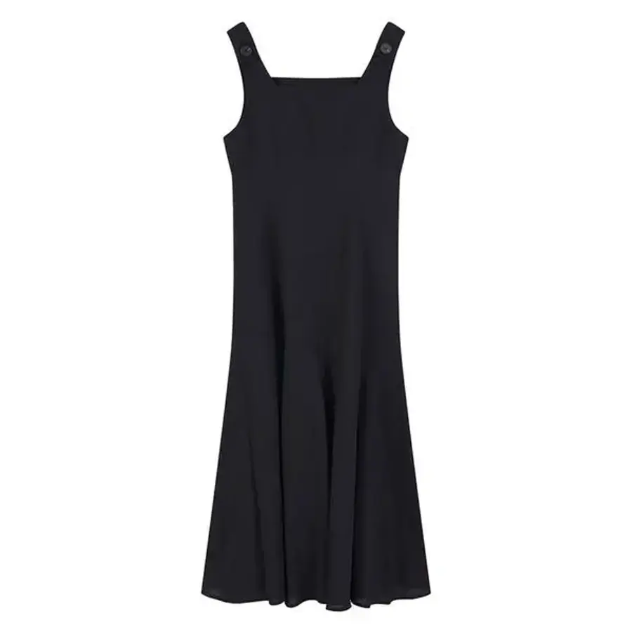 플레어 롱 민소매 원피스_RB35WOAM27D_이미지