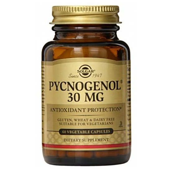 솔가 피크노제놀 30mg 60베지캡슐 (해외) (1개)_이미지