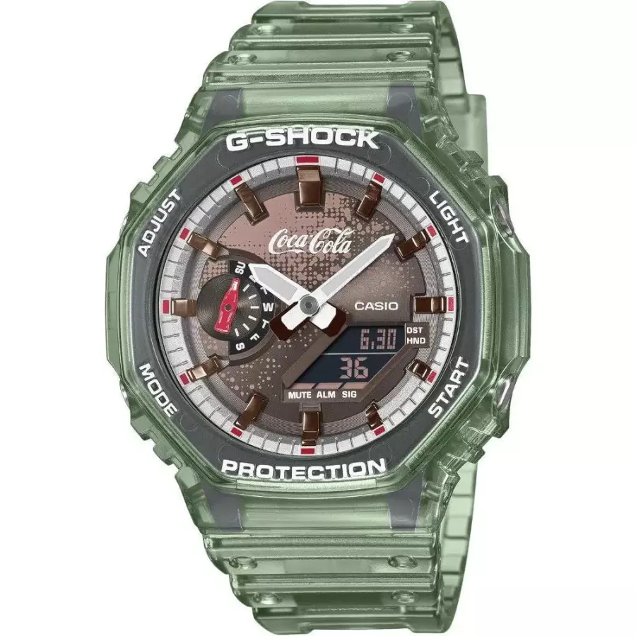 G-SHOCK X 코카콜라 남성 GA-2100CC-3A_이미지