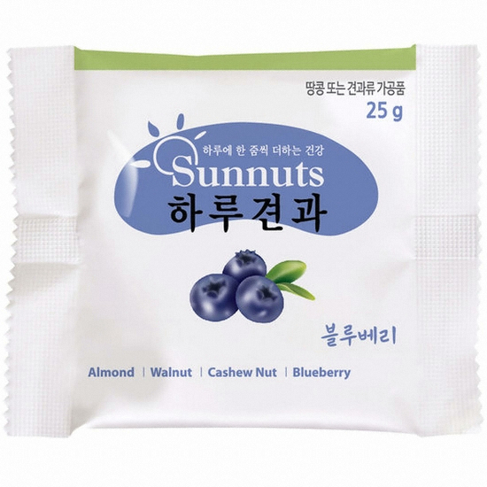 선명농수산 썬넛트 하루견과 블루베리 25g (100개)_이미지