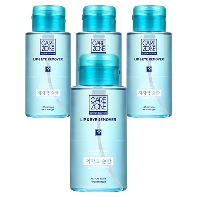 케어존 저자극 립 앤 아이 리무버 300ml (4개)_이미지