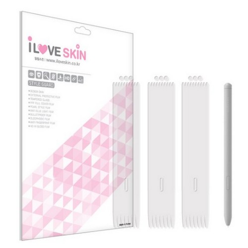 알럽스킨 갤럭시탭S7 S펜 투명 보호필름 3매_이미지