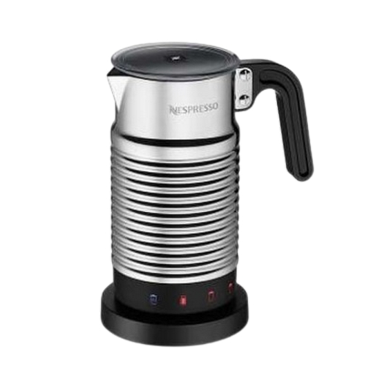 네스프레소 버츄오 플러스 크롬 GCB2 + 에어로치노4_이미지