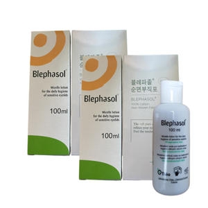 삼일제약 블레파졸 아이 리무버 100ml + 순면부직포 80매 (2세트)_이미지