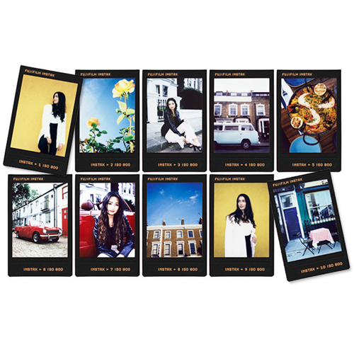 후지필름 INSTAX 미니필름 컨택트시트 (10매)_이미지