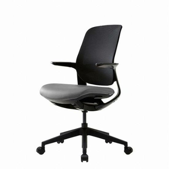 시디즈 리니에 메쉬 블랙 회전형 컴퓨터 책상 의자_이미지