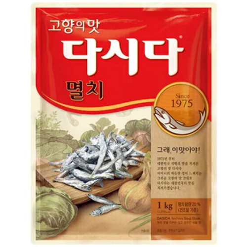 CJ제일제당 다시다 멸치 1kg (2개)_이미지