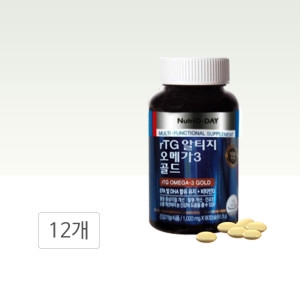 뉴트리디데이 rTG 알티지 오메가3 골드 90캡슐 (12개)_이미지
