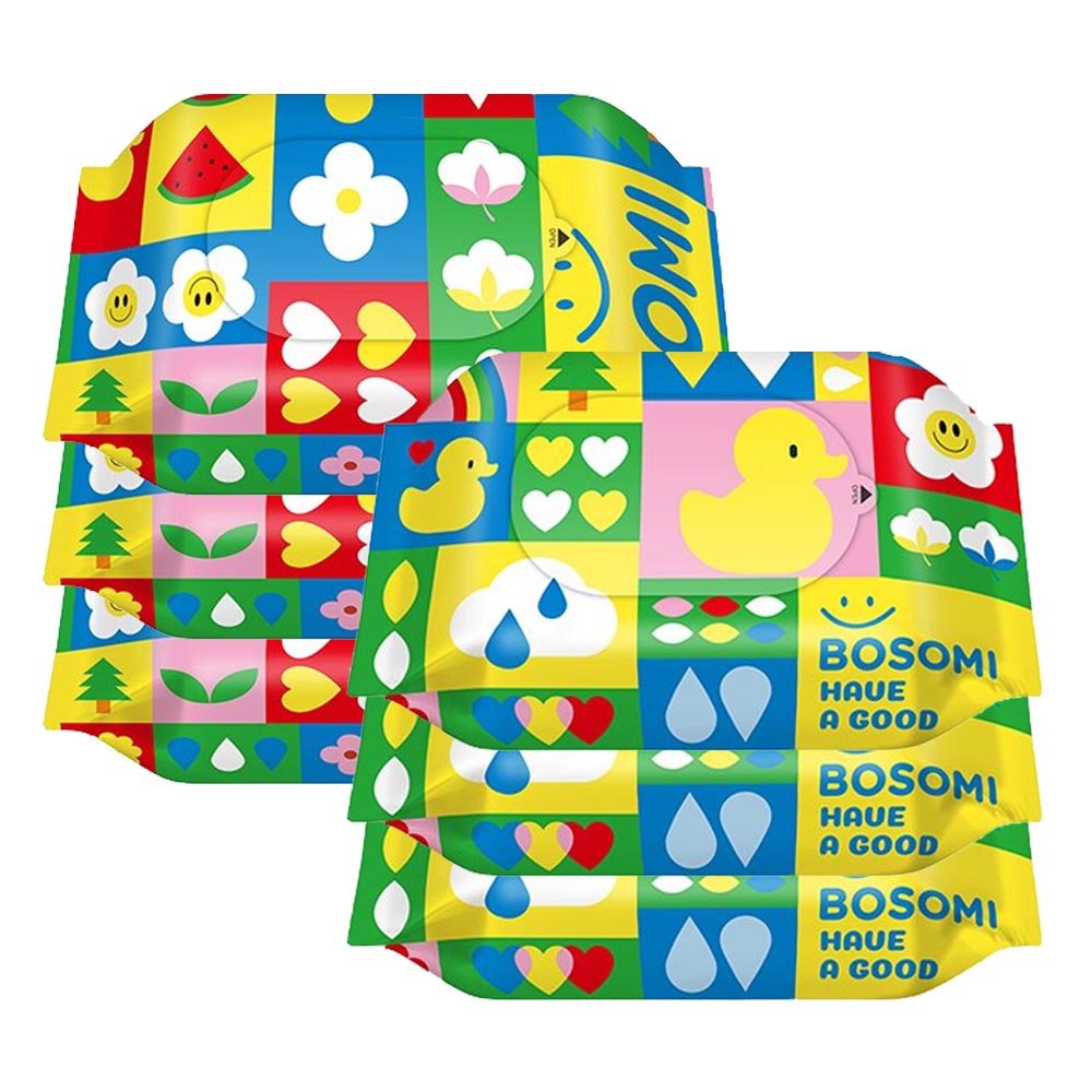 보솜이 펀앤플레이 물티슈 리필형 20매 (6팩)_이미지