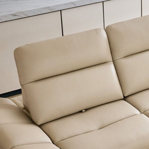 자코모 베러미ll 스윙 기능성 천연가죽 소파 4인용 (스툴포함)_이미지