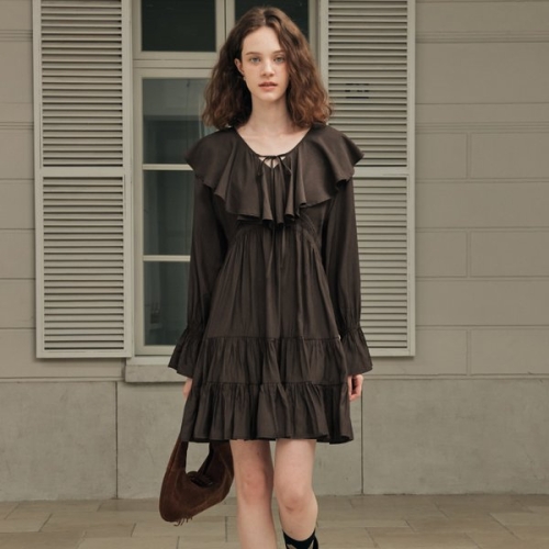 세피아 프릴 원피스 ZMFFOO429