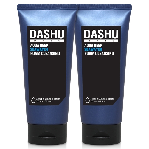 다슈 맨즈 아쿠아 딥 씨워터 폼 클렌징 150ml (6개)_이미지