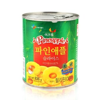 CJ프레시웨이 이츠웰 <b>파인애플</b> 슬라이스 836g