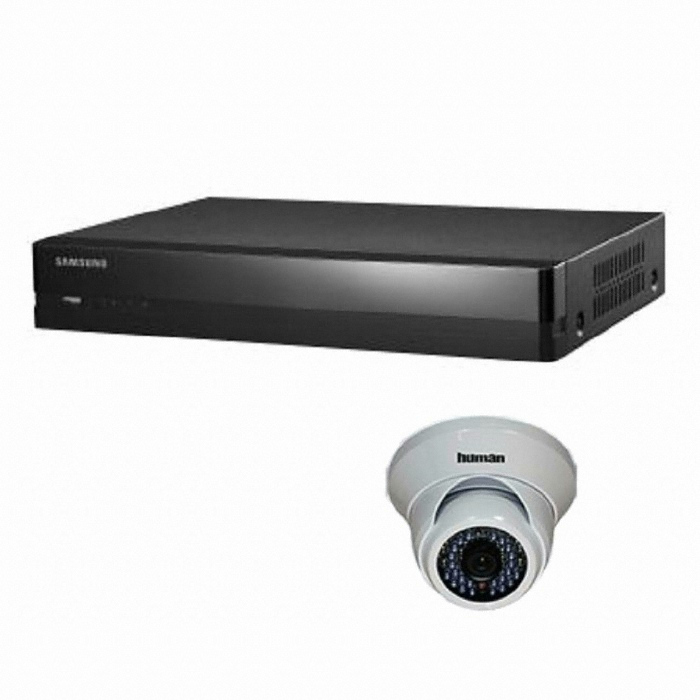 한화비전 SRD-445 + HS-D24TDN 패키지 (카메라 3개+녹화기)