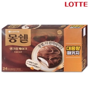 몽쉘 카카오 생크림케이크 816g 24개입
