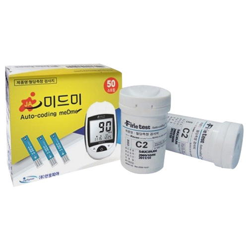 오상헬스케어 미드미 혈당시험지 (200매)_이미지