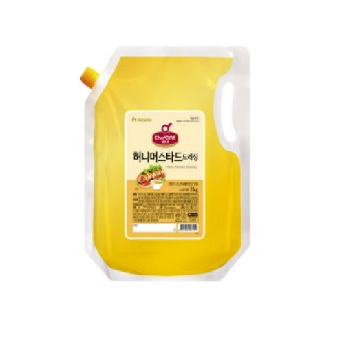 쉐프원 허니머스타드 드레싱 2kg (12개)_이미지