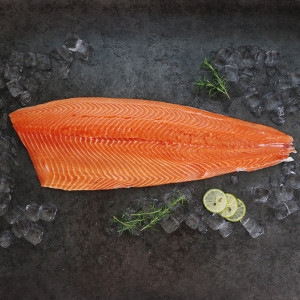 바른씨 슈페리어급 생연어 반마리 필렛 2kg (1개)_이미지