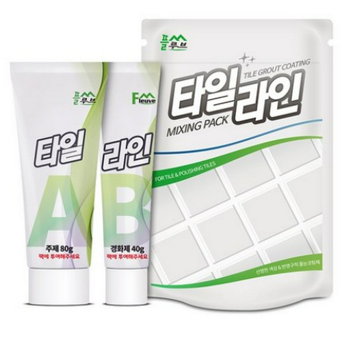 플루브 타일라인 줄눈 코팅제 바닥용 143g이미지입니다. 누르면 해당 게시물로 새창이동합니다.