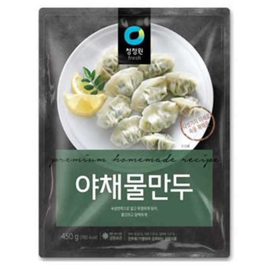 대상 청정원 야채물만두 450g (2개)
