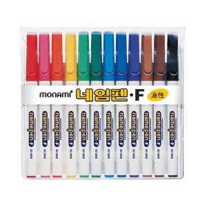 모나미 12색 네임펜
