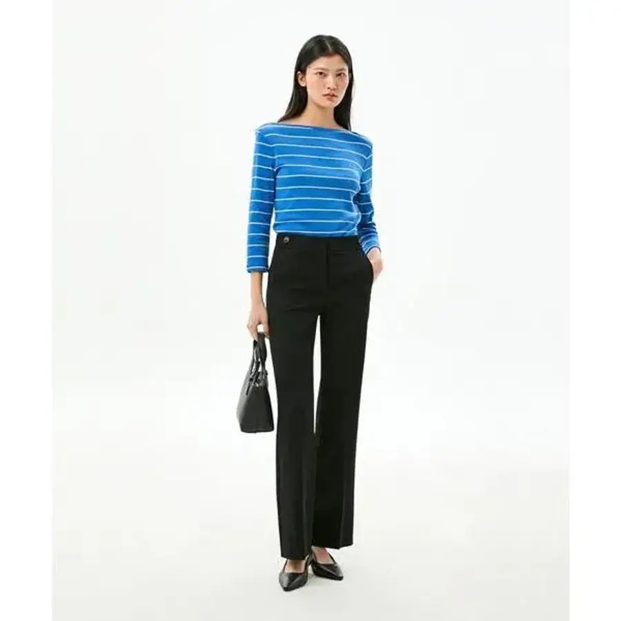  타미힐피거 TOMMY HILFIGER 라이트 시그니처 슬랙스 T22G1WPC503WL1N60 366090