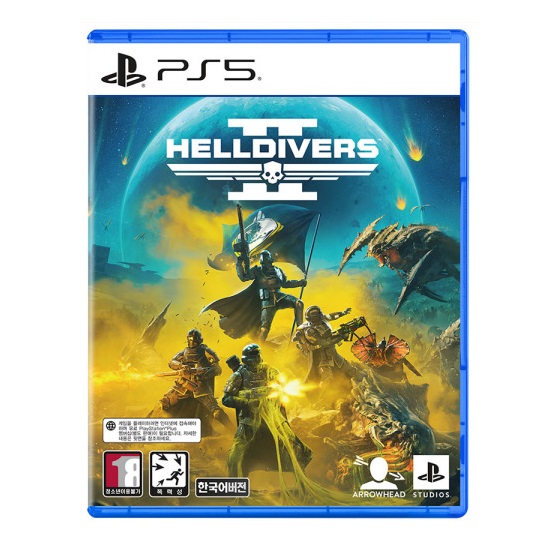 헬다이버스 2 한글판 PS5, 패키지디스크/중고_이미지