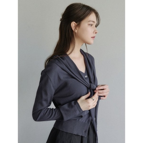 포토리뷰 Multi-way Shawl Scarf Cardigan Charcoal AT6CDA008CC 1082552