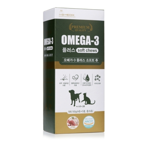 아이앤지메딕스 오메가3플러스 소프트츄 32g (8g x 4p) (2개)
