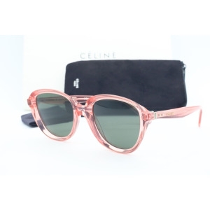 CL 41448S 35J/QT 라운드 선글라스 크리스탈 핑크 그린 렌즈 신제품