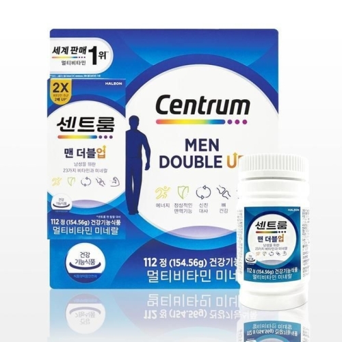 센트룸 맨 더블업 멀티비타민 미네랄 112정이미지입니다. 누르면 해당 게시물로 새창이동합니다.