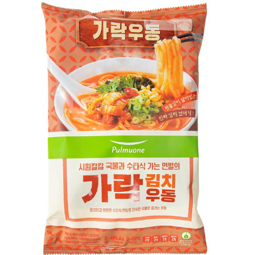 풀무원 가락 김치우동 486.6g (4개)