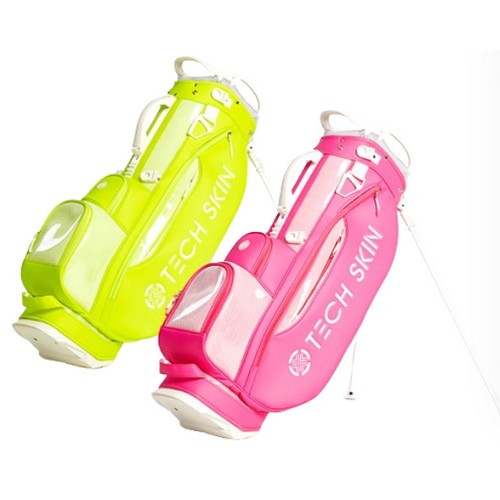 엑스넬스 테크스킨 투어 플렉스 네온 스탠드 캐디백_이미지